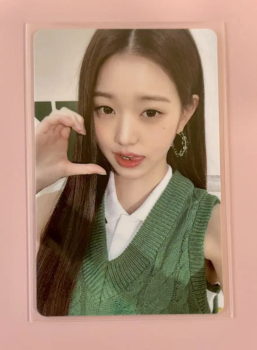 아이브 장원영 파파존스 포카